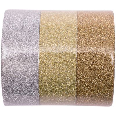 Glitter Tape Set 1,5cm 5m von Rico Design