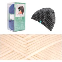 Häkelset Mütze Wild Wild Wool uni von Rico Design