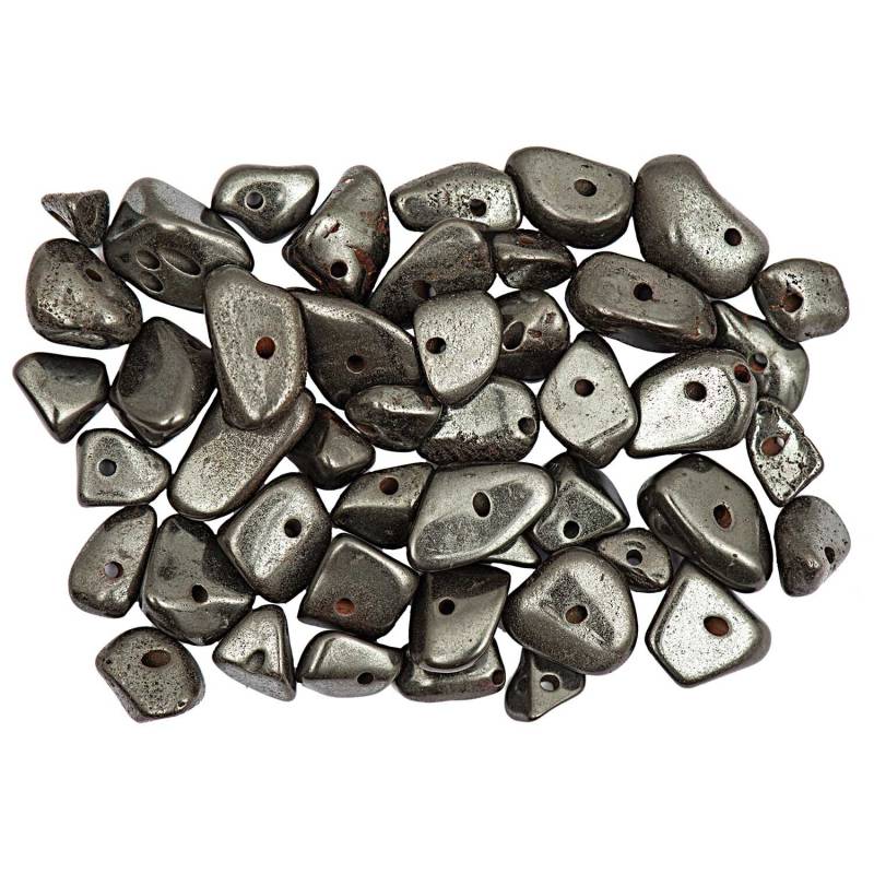 Rico Design Halbedelstein Splitter 18g Hämatit von Rico Design