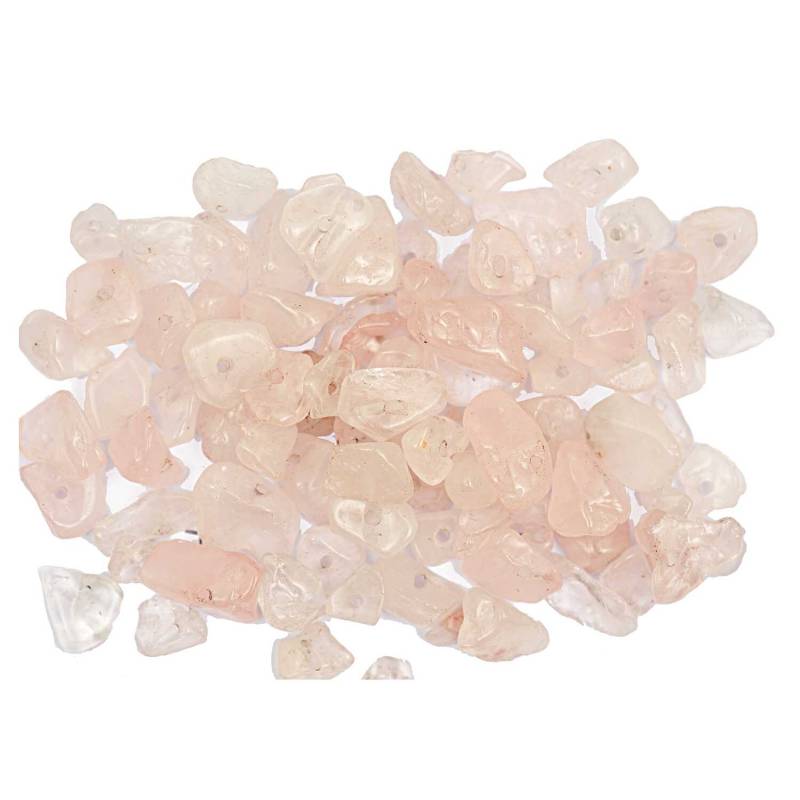 Rico Design Halbedelstein Splitter 18g Rosenquarz von Rico Design