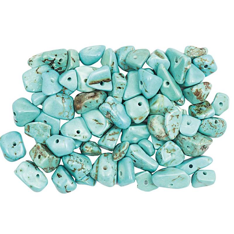 Rico Design Halbedelstein Splitter 18g Türkis von Rico Design