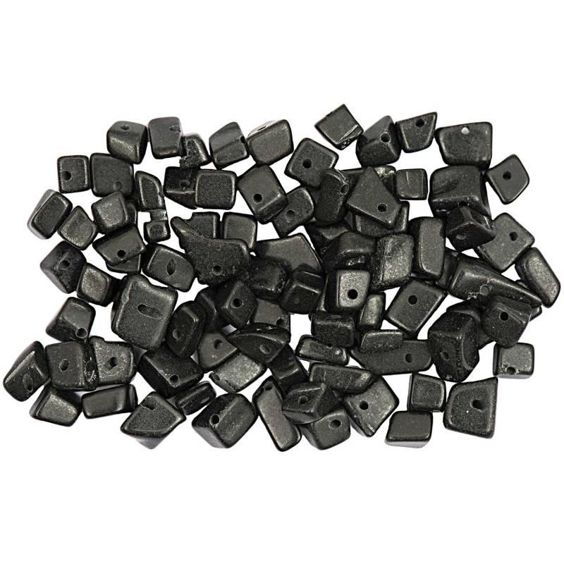 Rico Design Halbedelstein Splitter 18g Schwarzer Obsidan von Rico Design