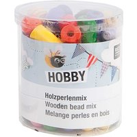 Holz-Perlen Mix mehrfarbig 100g Holz-Perlen Mix mehrfarbig 100g von Rico Design