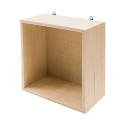 Holzbox quadratisch von Rico Design