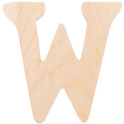 Holz-Buchstaben 8cm von Rico Design
