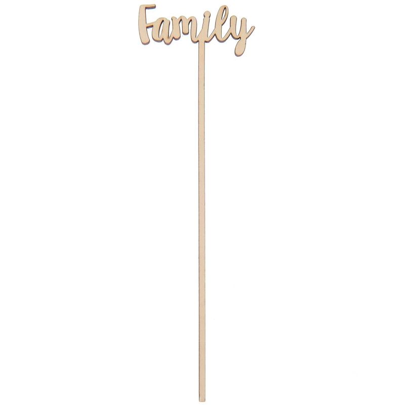 Holzpicker Family 23,6x5,9cm Holzpicker Family 23,6x5,9cm von Rico Design