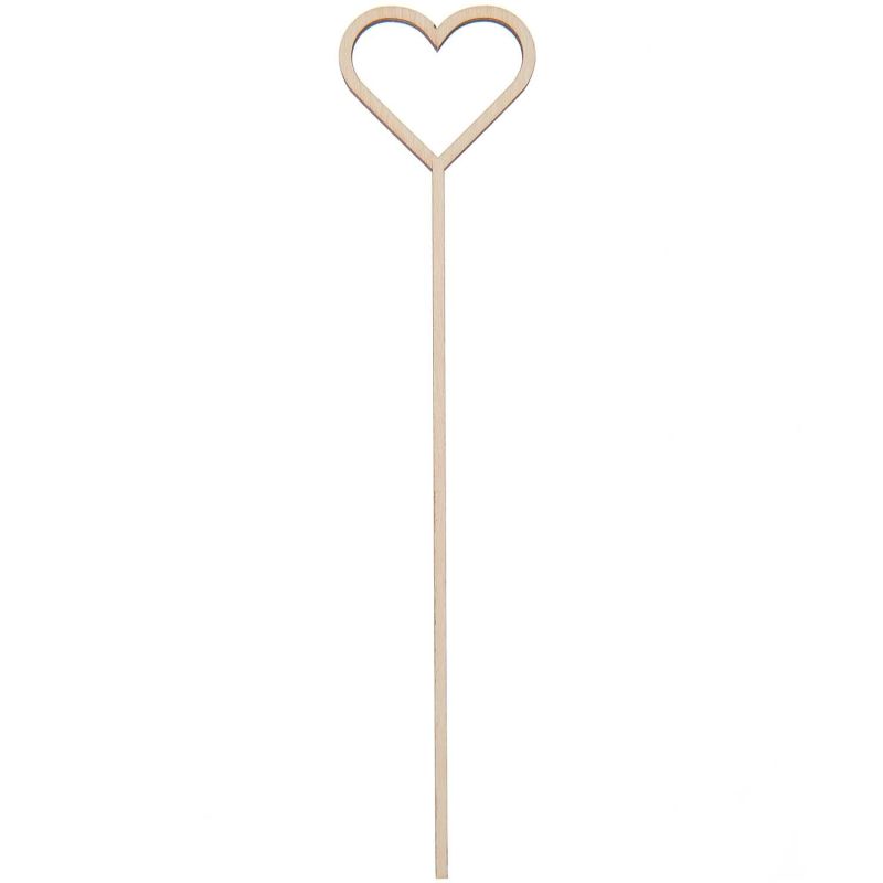 Holzpicker Herz 26x5cm Holzpicker Herz 26x5cm von Rico Design