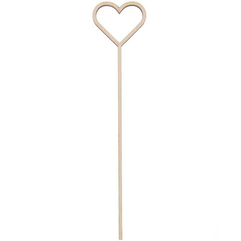 Holzpicker Herz 26x5cm von Rico Design
