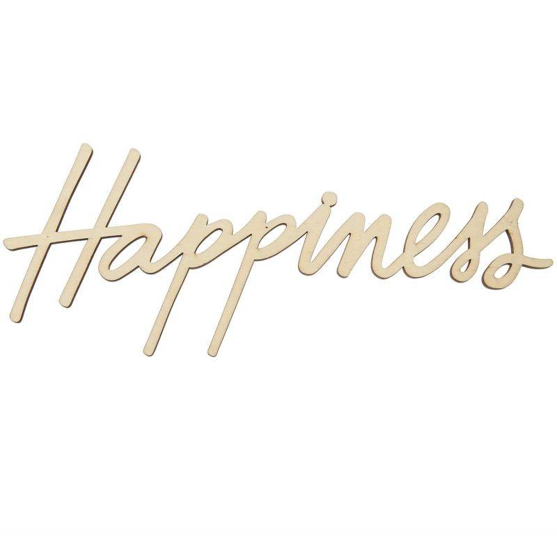 Holzschriftzug magnetisch "Happiness" 29x12cm von Rico Design