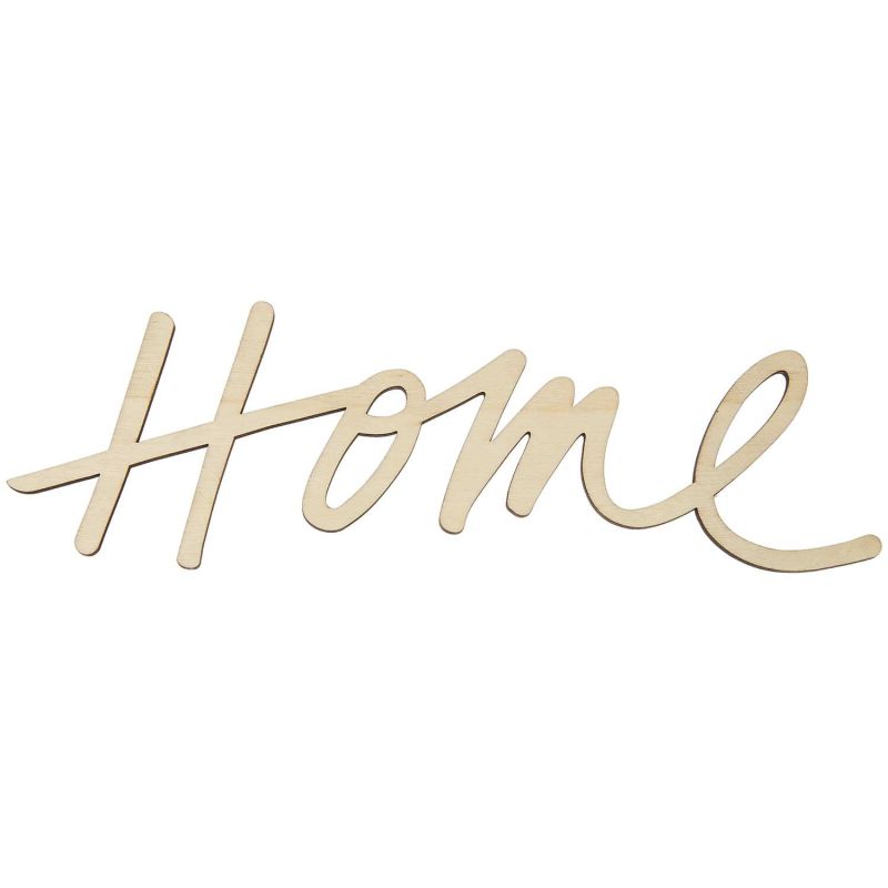 Holzschriftzug magnetisch "Home" 28x9cm Holzschriftzug magnetisch "Home" 28x9cm von Rico Design