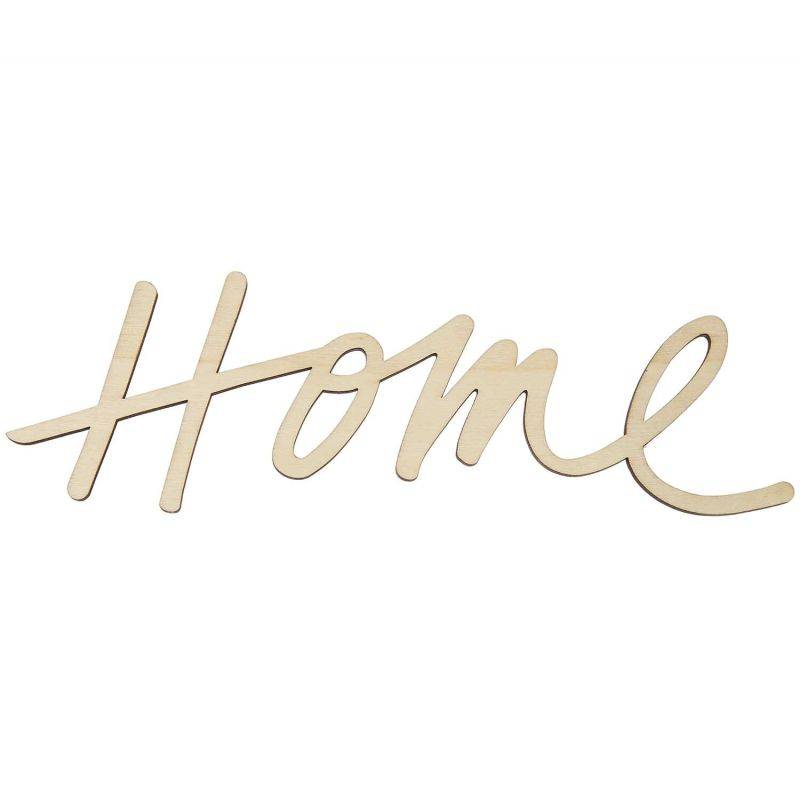 Holzschriftzug magnetisch "Home" 28x9cm von Rico Design