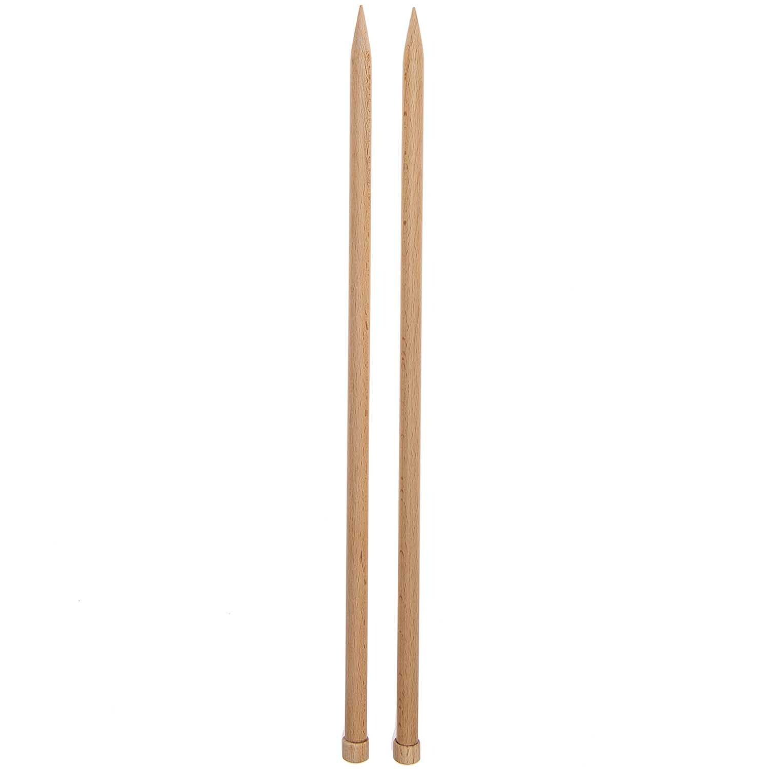 Rico Design Jackenstricknadeln 40cm Holz 12,0 von Rico Design