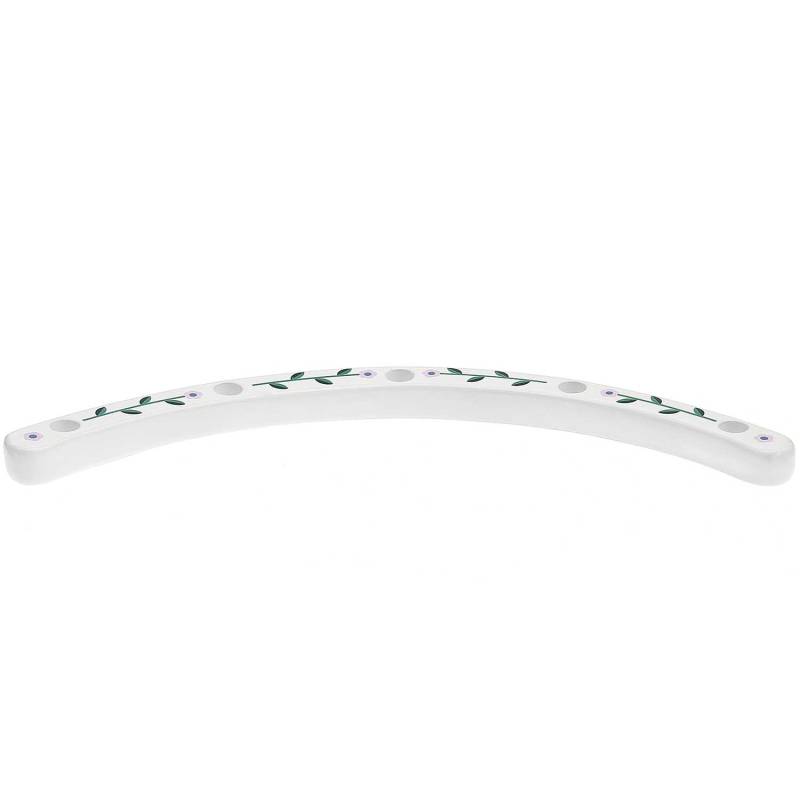 Keramik Kerzenbogen Blümchen 40x11x2cm von Rico Design