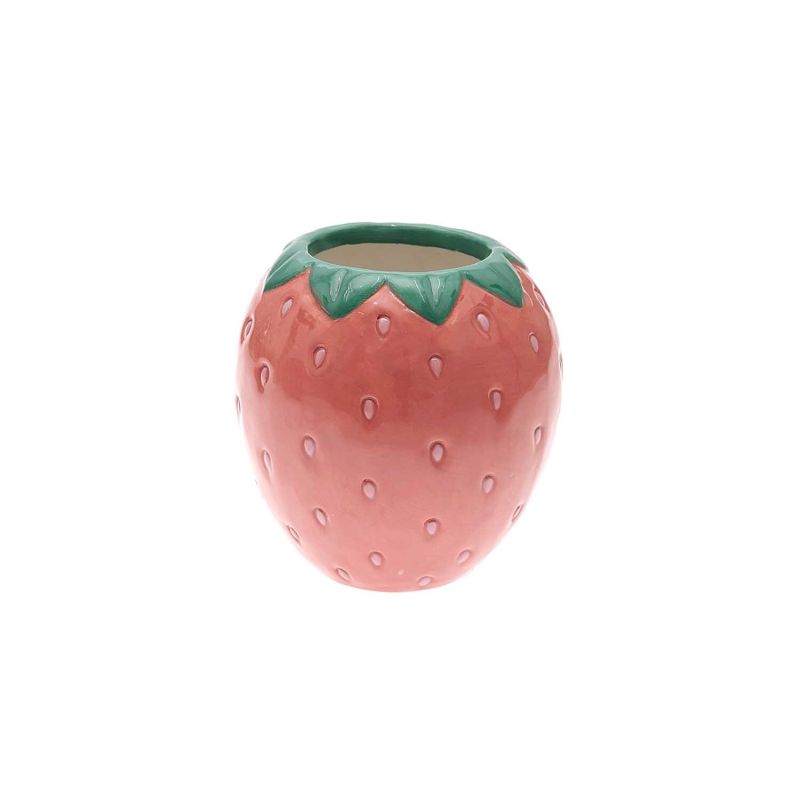 Keramik Stiftehalter Erdbeere Ø10,5cm Keramik Stiftehalter Erdbeere Ø10,5cm von Rico Design