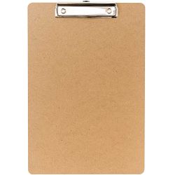 Klemmbrett natur DIN A4 Klemmbrett natur DIN A4 von Rico Design