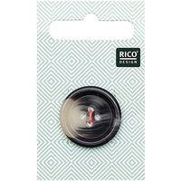 Knopf grau 2,5cm strukturiert Knopf grau 2,5cm strukturiert von Rico Design