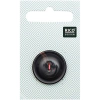 Knopf schwarz 2,5cm von Rico Design