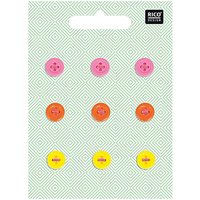 Knopfmix neon 1cm 9 Stück Knopfmix neon 1cm 9 Stück von Rico Design