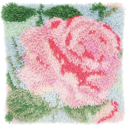 Rico Design Knüpfset Rose 40x40 cm Rico Design Knüpfset Rose 40x40 cm von Rico Design