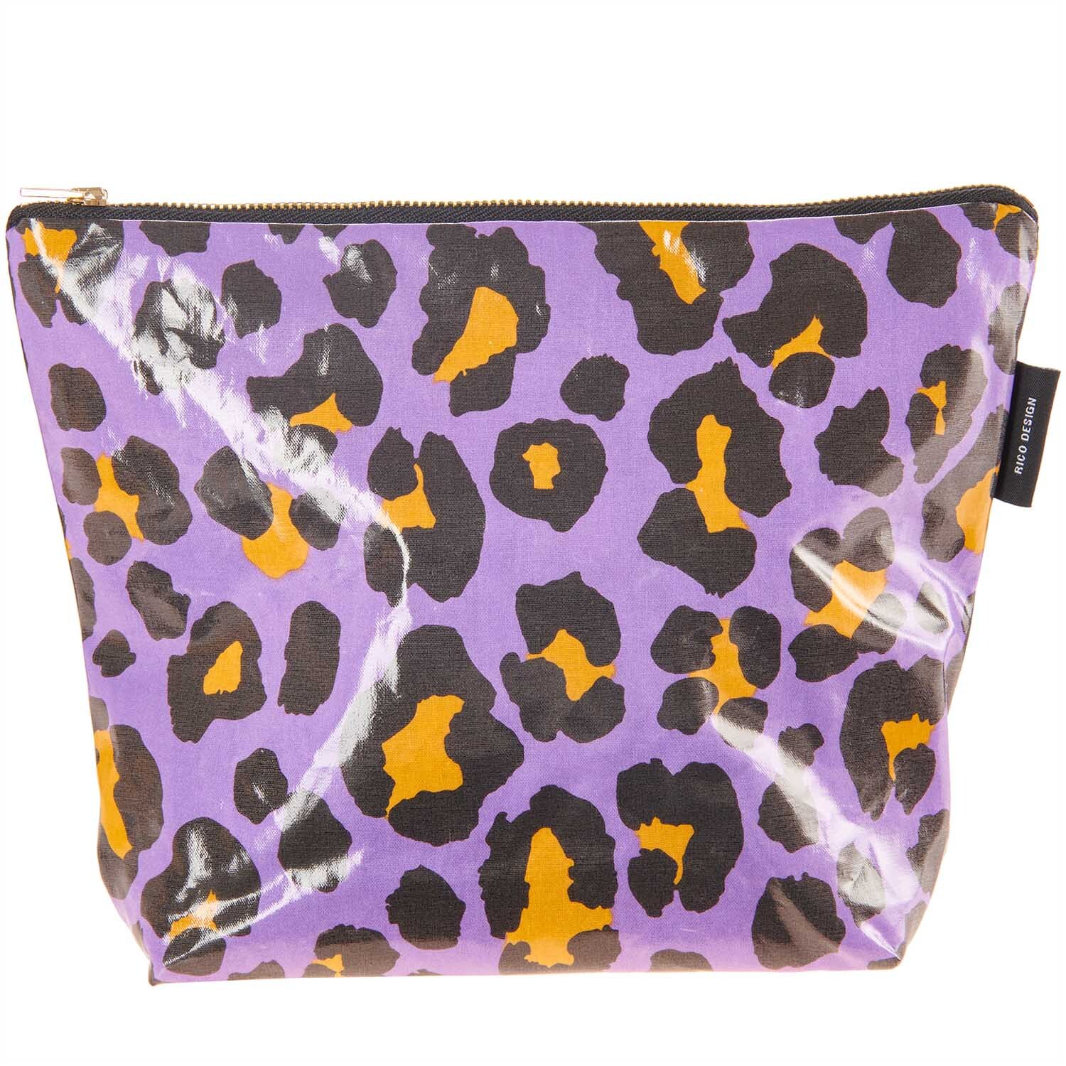 Rico Design Kosmetiktasche Acid Leo lila 28x21x9cm von Rico Design