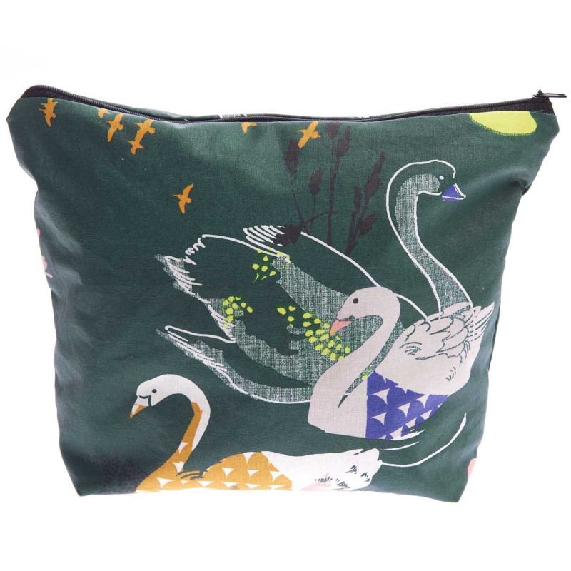 Kosmetiktasche Okina Hana dunkelgrün 28x21x9cm Kosmetiktasche Okina Hana dunkelgrün 28x21x9cm von Rico Design