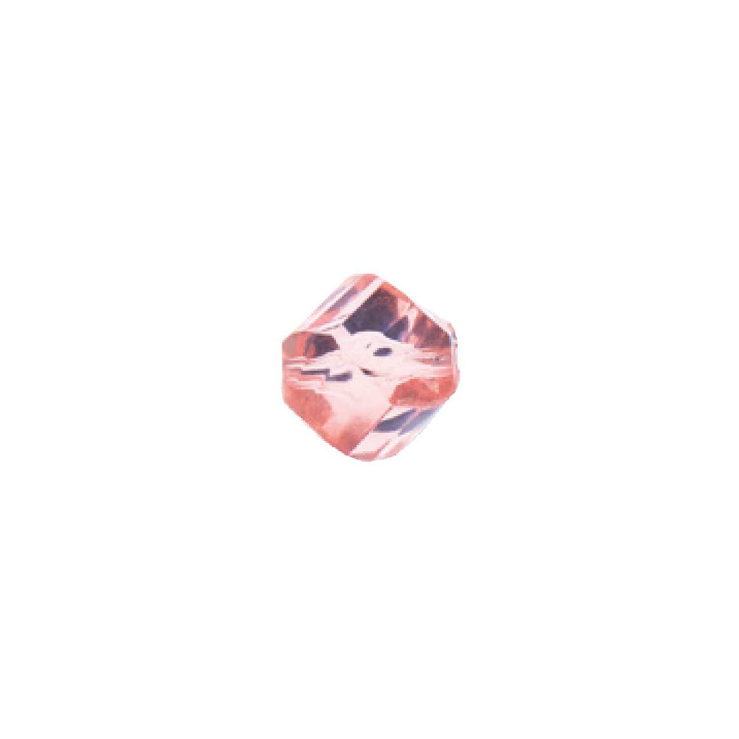 Kugel geschliffen rosa-transparent 10x9mm 10 Stück Kugel geschliffen rosa-transparent 10x9mm 10 Stück von Rico Design