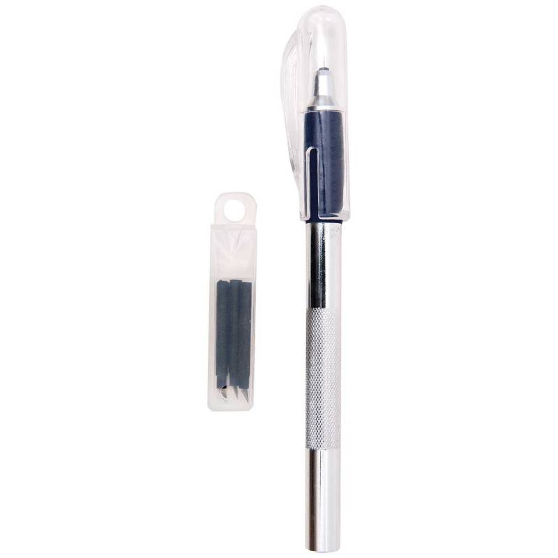 Kurvenmesser incl. 3 Ersatzklingen Softgriff von Rico Design