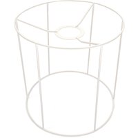 Lampenschirm weiß rund 20cm von Rico Design