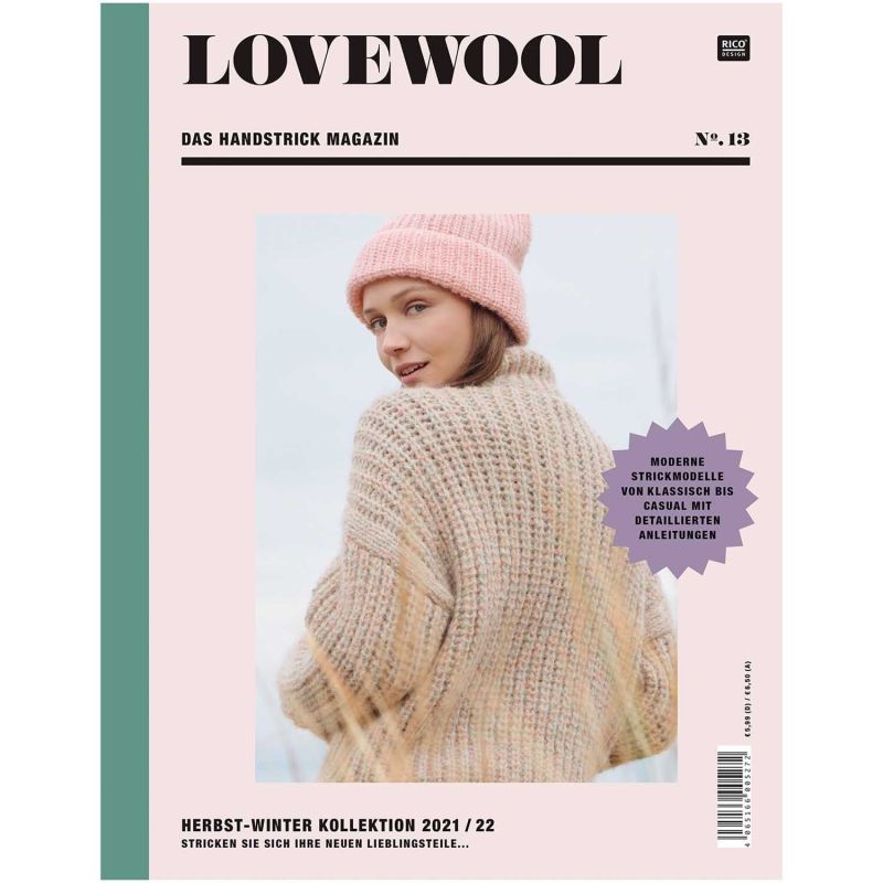 Lovewool Nr.13 Handstrickmagazin Herbst-Winter von Rico Design