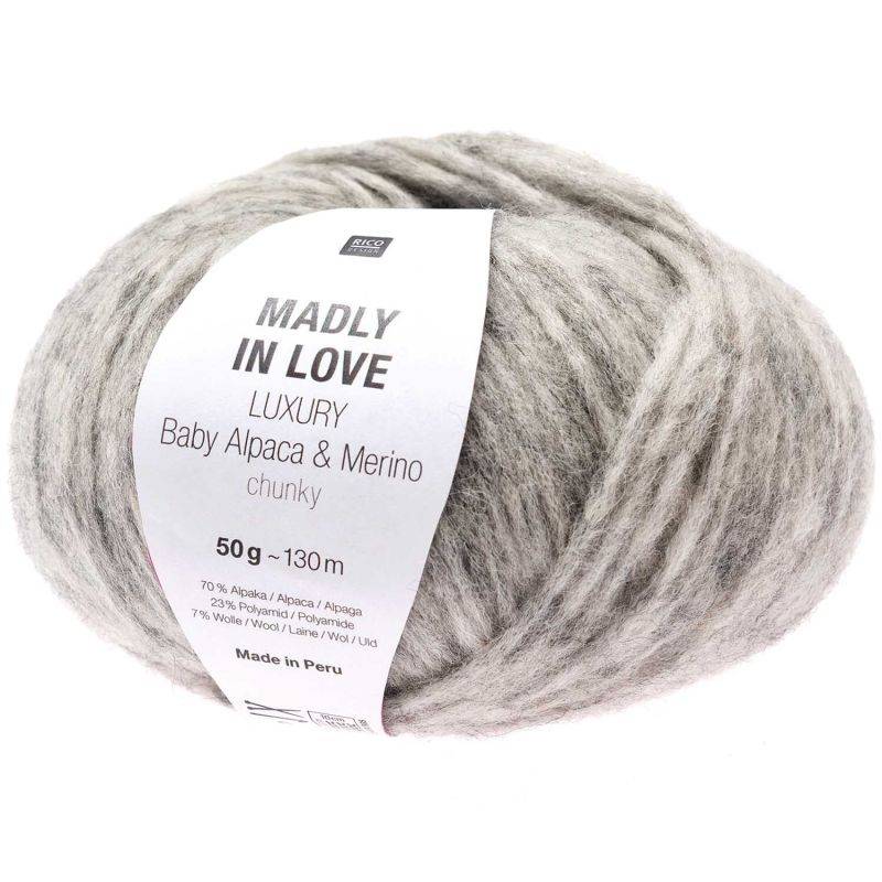 Luxury Baby Alpaca & Merino chunky - Madly in Love von Rico Design