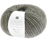 Rico Design Luxury Pima Cotton x Baby Alpaca Anthrazit von Rico Design