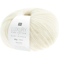 Rico Design Luxury Pima Cotton x Baby Alpaca Natur von Rico Design