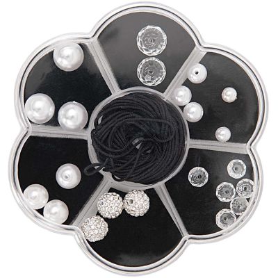 Makramee-Glasschliffset weiß von Rico Design
