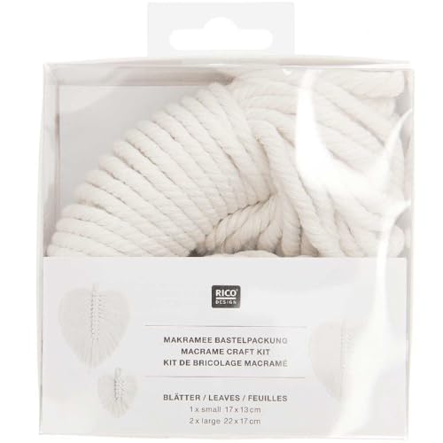 Rico Design Makramee Set Blätter Rico Design Makramee Set Blätter von Rico Design