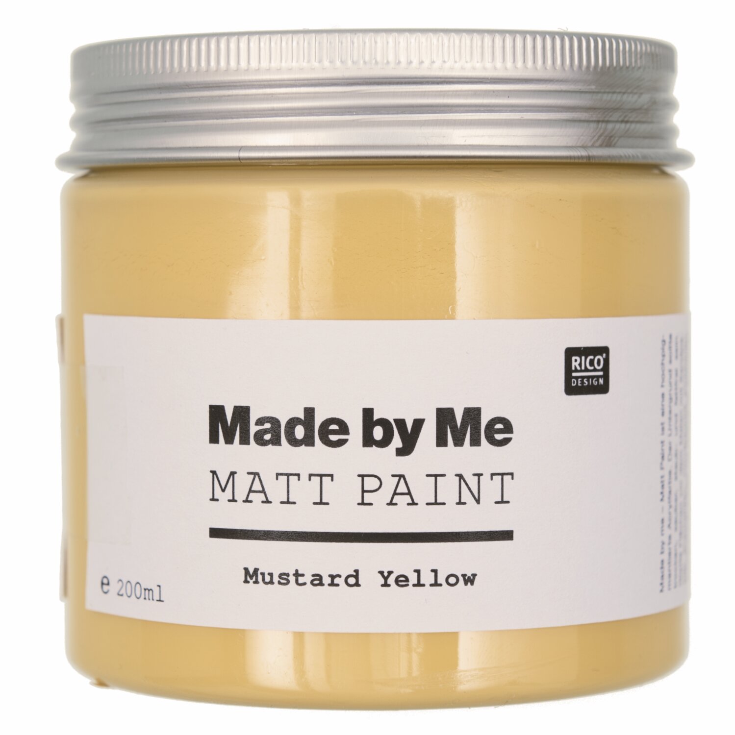 Rico Design Matt Paint 200ml Mustard Yellow von Rico Design