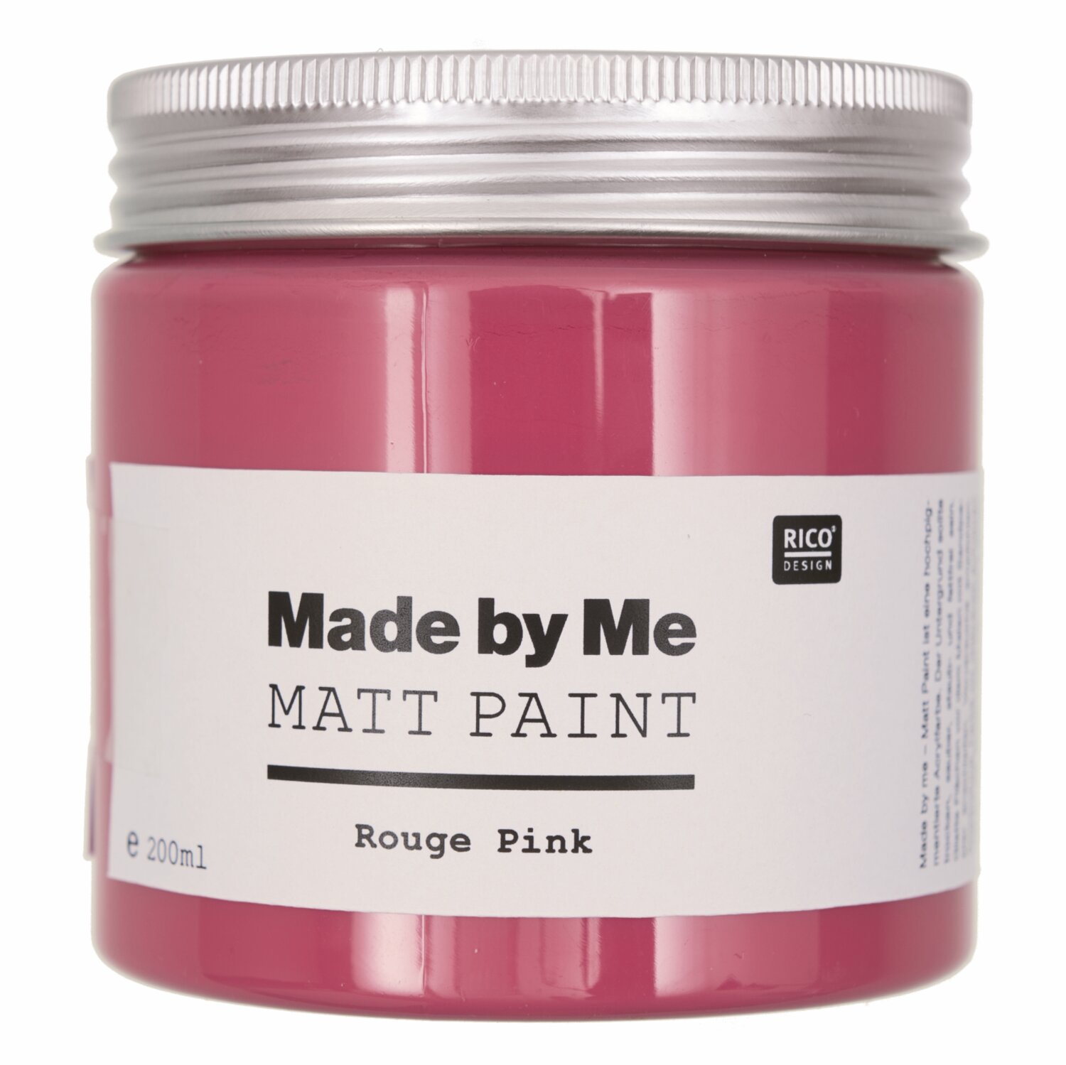 Rico Design Matt Paint 200ml Rouge Pink von Rico Design