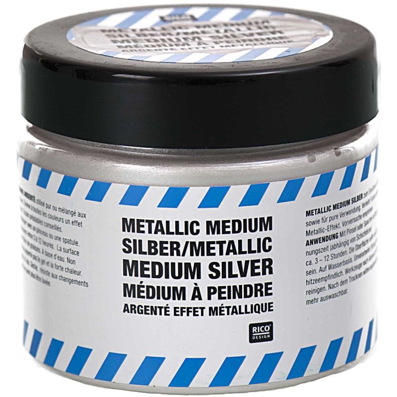 Metallic Medium silber 187g Metallic Medium silber 187g von Rico Design