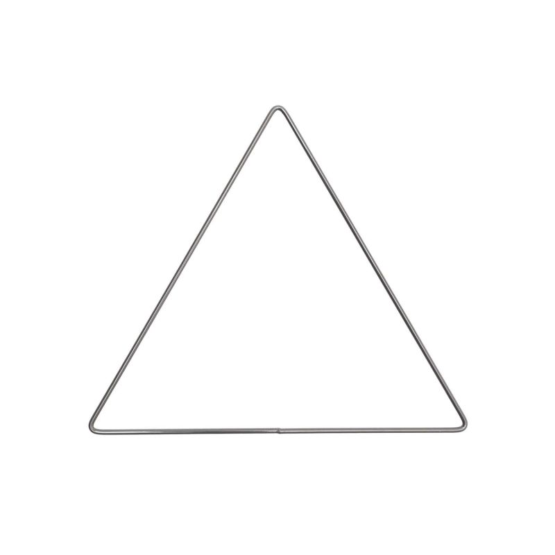Metallring Dreieck anthrazit von Rico Design