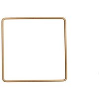 Metallring Quadrat gold von Rico Design