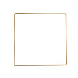 Metallring Quadrat gold von Rico Design