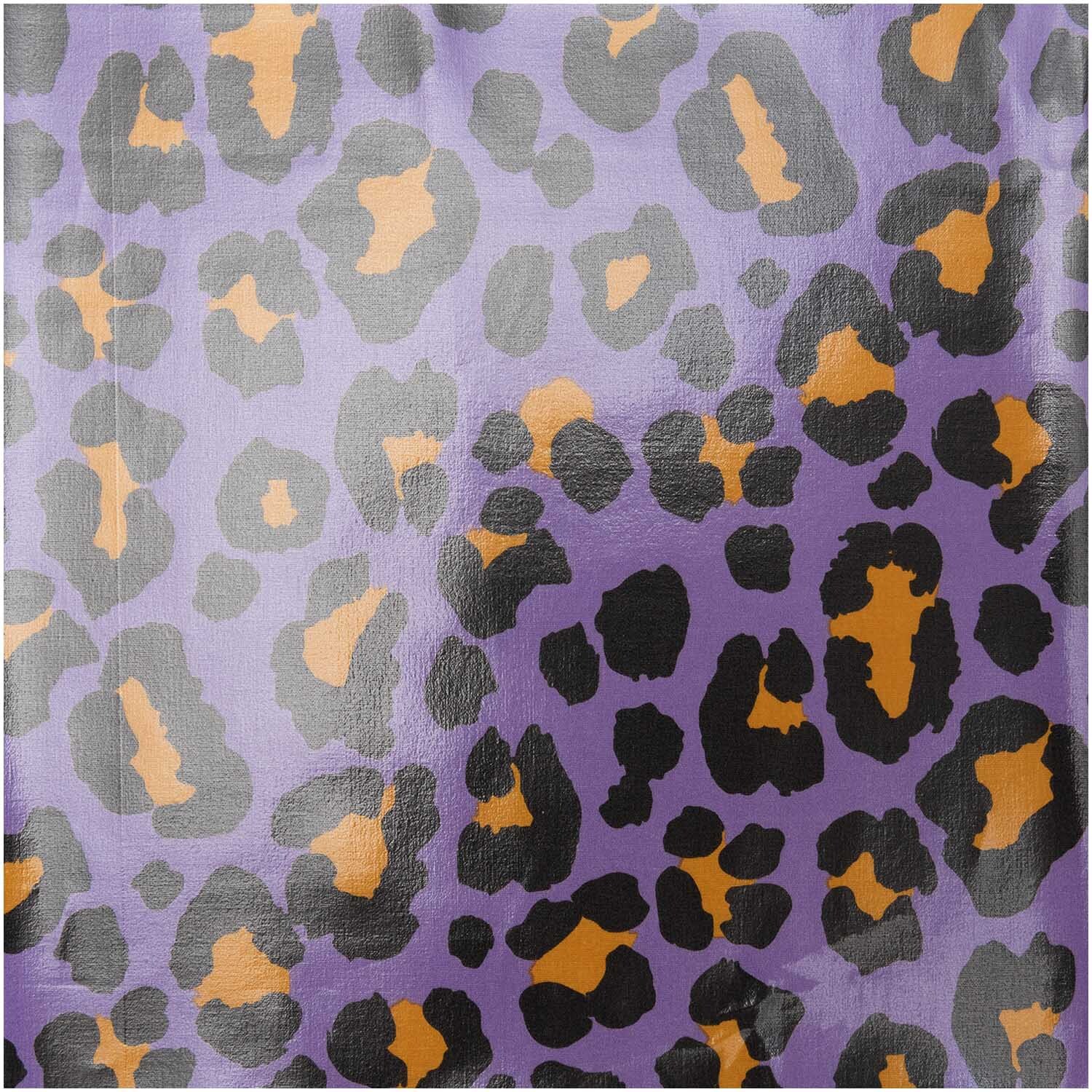 Meterware PVC-Stoff Glossy Acid Leo lila Meterware PVC-Stoff Glossy Acid Leo lila von Rico Design
