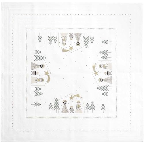 Rico Design Mittel-Decke Krippe - komplette Stickpackung für gezählten Kreuzstich Rico Design Mittel-Decke Krippe - komplette Stickpackung für gezählten Kreuzstich von Rico Design