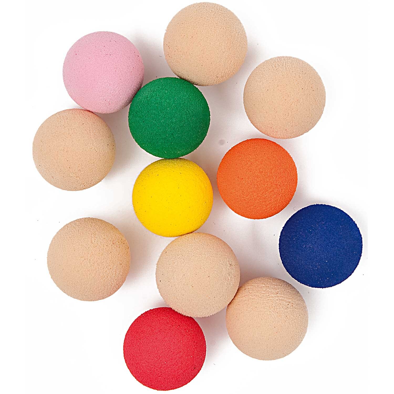 Rico Design Moosgummikugeln mehrfarbig 20mm 12 Stück Rico Design Moosgummikugeln mehrfarbig 20mm 12 Stück von Rico Design
