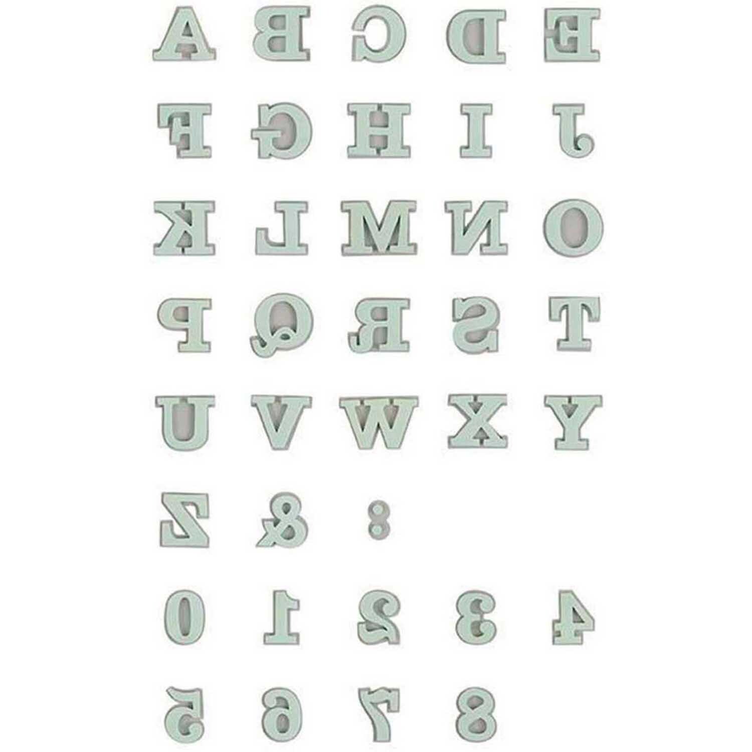Moosgummistempel Set Alphabet 1 Moosgummistempel Set Alphabet 1 von Rico Design