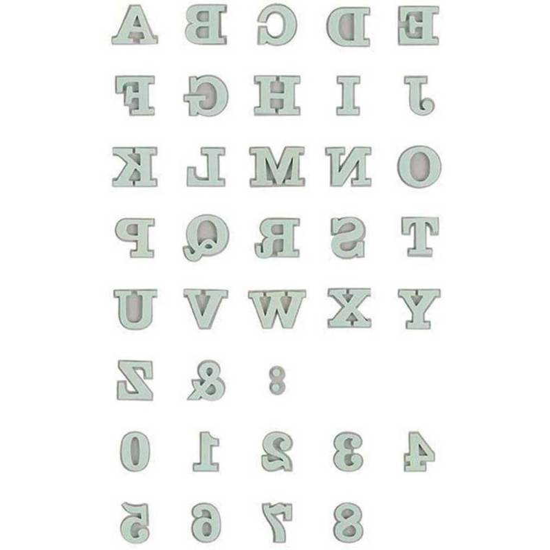 Moosgummistempel Set Alphabet 1 von Rico Design