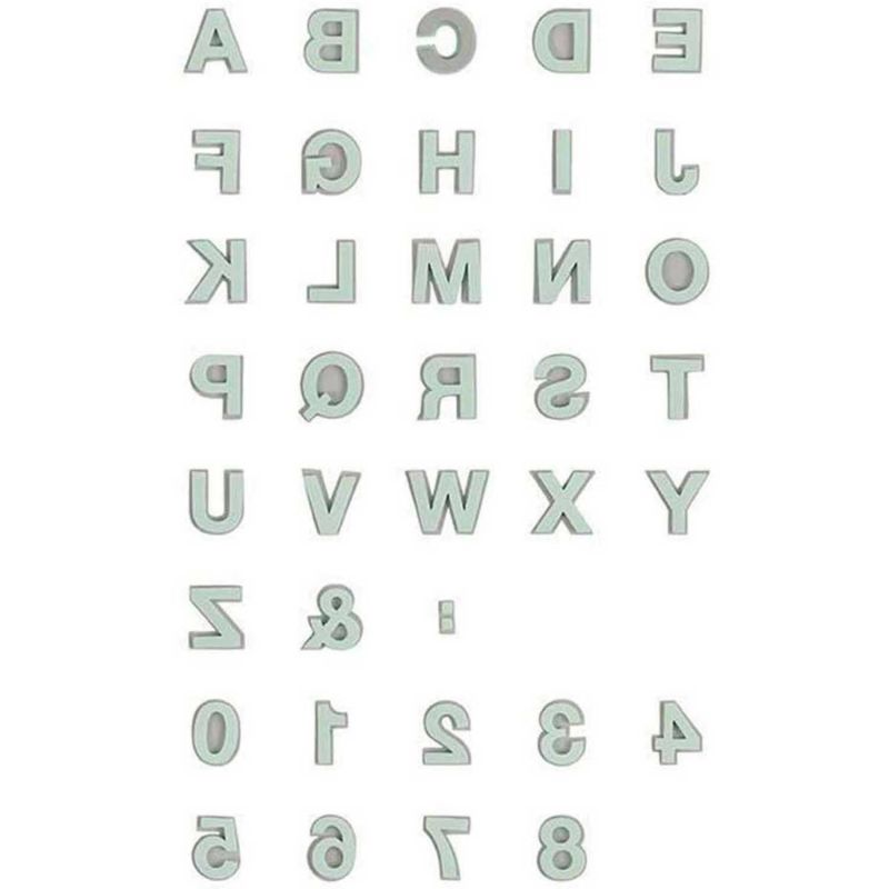 Rico Design Moosgummistempel Set Alphabet 2 Rico Design Moosgummistempel Set Alphabet 2 von Rico Design