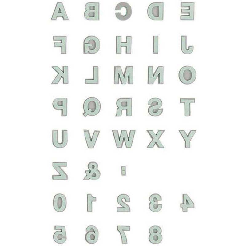Moosgummistempel Set Alphabet 2 von Rico Design