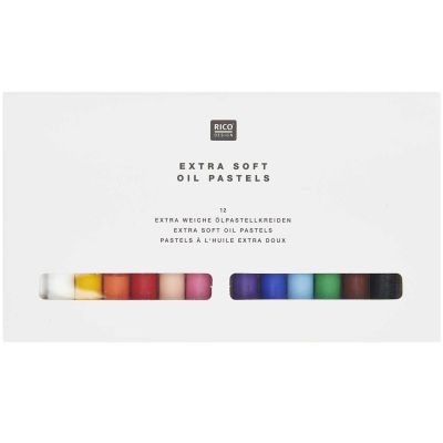 Rico Design Ölpastellkreide 12 Farben Rico Design Ölpastellkreide 12 Farben von Rico Design