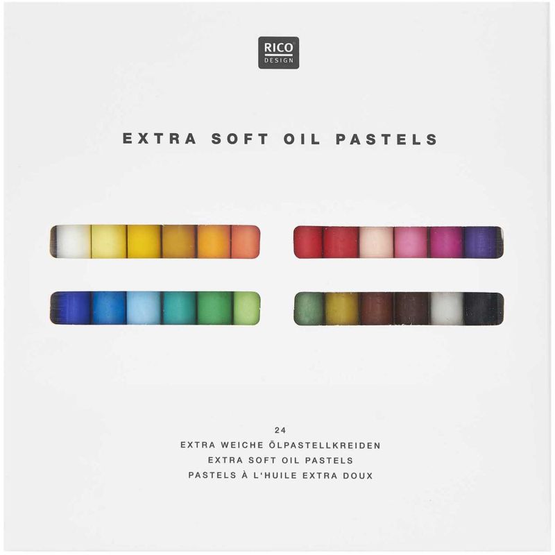 Rico Design Ölpastellkreide 24 Farben Rico Design Ölpastellkreide 24 Farben von Rico Design