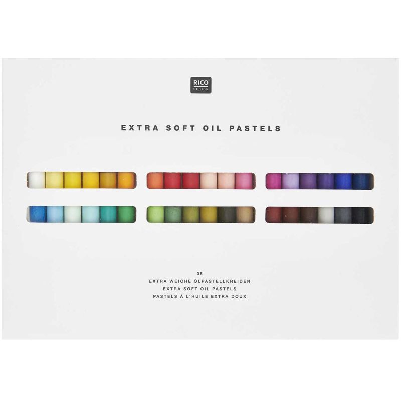 Ölpastellkreide 36 Farben von Rico Design